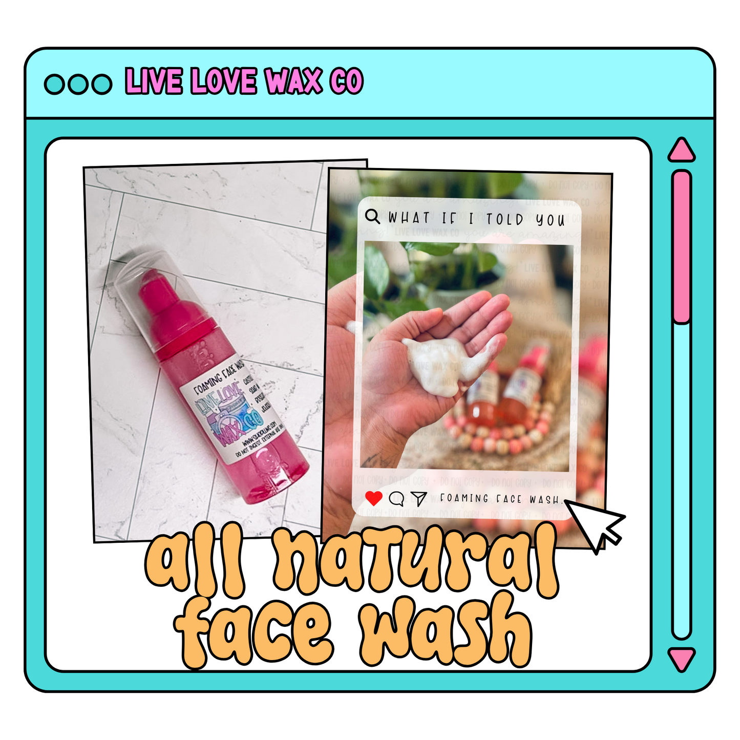 All Natural Face Wash